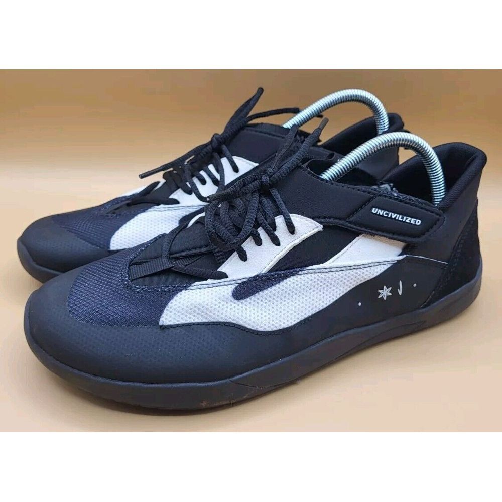 Uncivilized‎ Mens "The Prototype" Sneakers Size 10 Black & White Shoes